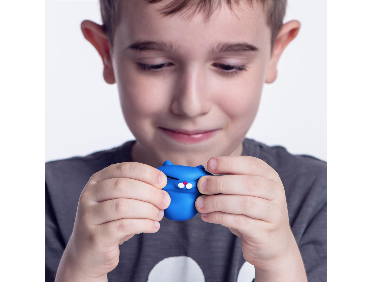 Nutty Toys Squishy Cat Set - 2' Soft Silicone Kawaii Kitties, Top Stress Relief Toy 2025, Unique Kids & Adults Valentines Day Gift Idea For Him & Her, Best Teenage Girl, Teen Boy & Tween Present