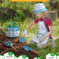 Kids Gardening Set Toys, Quality Garden Tool Kit For Kids And Toddlers, Includes Two Shovels, Garden Hat,Rake, Apron,Gloves, Wat