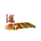 RoseArt 500 Piece Jigsaw Puzzle - Big Shaped Juicy Burger, Multicolor, 27" x 12", Model 7450ZZB for Adults