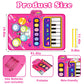 Toys For 1 Year Old Girl Gifts: Baby Piano Mat Toddler Toys Age 1-2 - 2 In 1 Piano Drum Babies Music Mat - Infant Musical Toy 12-18 Months Babies Birthday Easter Gifts For 1 2 3 Year Old Boys Girls