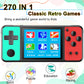 Beico Handheld Game For Kids Adults 3.0'' Large Screen Built In 270 Classic Retro Video Games Seniors Electronic Games Player Bi