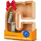 Wooden Letter Piggy Bank for Kids  Initial Coin Bank for Boys and Girls  First Name Personalized Savings Bank for Birthday Boys Girls Gift Piggy Bank for Kids (Wood  S9-C)