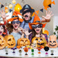 QINGQIU 24 PCS Halloween Jumping Popper Toys Spring Launchers for Kids Boys Girls Halloween Party Favors Halloween Treat Bags Gi