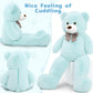 Maogolan Giant Big Anniversary Teddy Bear 47 Inch Huge Oversized Stuffed Naimal 4 Feet Gift For Girls Girlfriend Boys Wife