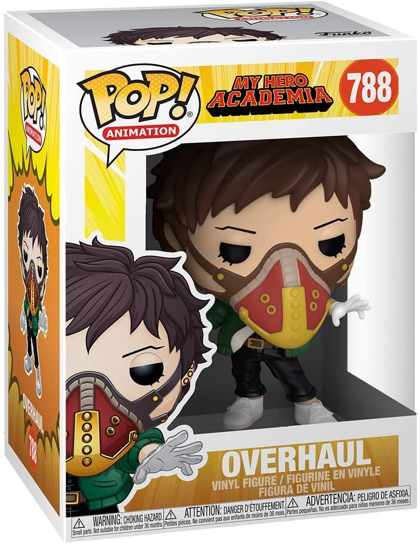 Funko Pop! Anime: My Hero Academia - Kai Chisaki (Overhaul) Vinyl Figure (Bundled With Pop Box Protector Case)