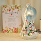Legifo Guardian Angel Figurines With Light Star Battery Operated Angel Statue Decor, Birthday Gift For Grandma Grandmother Aunt Birthday Gift (With Timing Function)