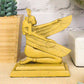 Ebros Ancient Egyptian Hieroglyphic Kneeling Winged Goddess Maat Mini Figurine 3.25' High Gods And Goddesses Of Egypt Miniature Hieroglyph Decor Sculpture Collectible Deity Of Truth And Justice Statue