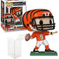 Joe Burrow (Cincinnati Bengals) Funko Pop! NFL Series 9 w/Ecotek Protective Case