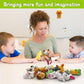 24 Pcs Finger Puppets Set Mini Stuffed Animals Finger Puppet Toys For Storytelling Playing Teaching Shows Playtime Schools Birthday Party Gift Favor Supplies