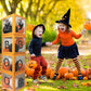 Halloween Balloon Boxes Decorations - Orange Transparent Box For Halloween Baby Shower, Birthday Party Decorations - Includes 4