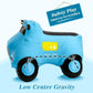 INPANY Bouncy Car Toys for 2 3 4 Year Old, Toddlers Boys Girls Gifts, Kids Ride on Trucks Toys, Outdoor Inflatable Rubber Hopper