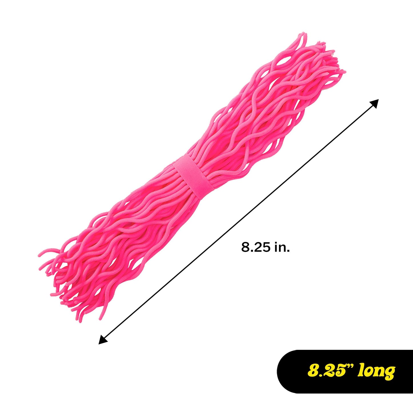 Schylling Needoh Ramen Noodlies - Sensory Squeeze Toy - Contains 5 Noodle Clumps - 8.5'' Long - Multicolored (Pack Of 1)