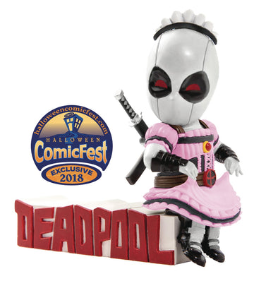 Beast Kingdom Marvel Comics Mea-004 Deadpool Servant (X-Force Version) Mini Egg Attack Action Figure