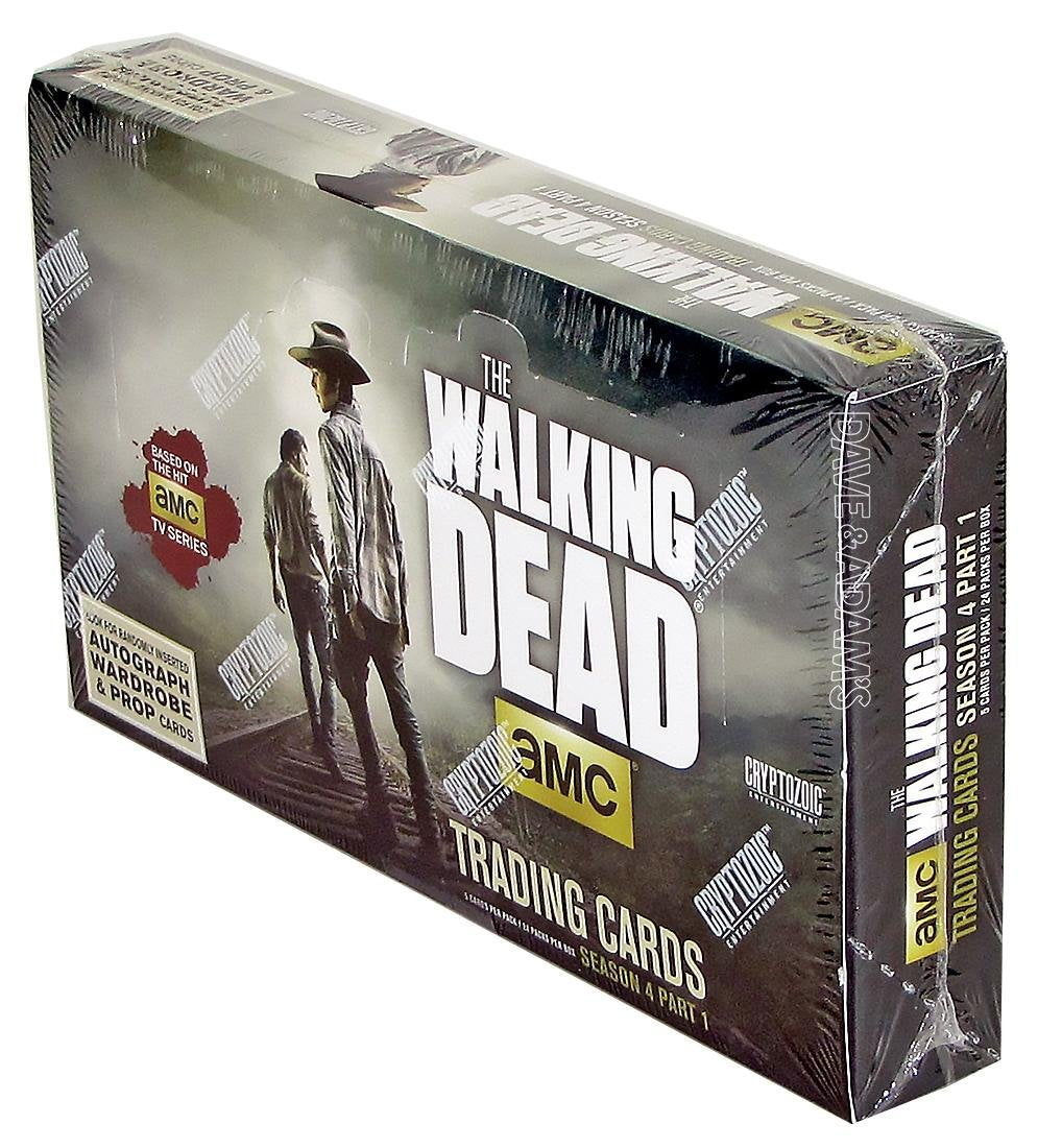 Cryptozoic Entertainment The Walking Dead Season 4 Part 1 Trading Cards Box - 2016 Edition