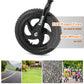 Birtech Balance Bike for Kids, 12" Carbon-Steel, Black, Adjustable Seat Height, No Pedal, Airless Tire, for Ages 2-5