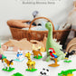 Kimiangel Party Favors For Kids, 12 Pack Mini Animals Building Blocks Sets For Goodie Bags, Prize Box Toys For Kids, Fillers, Prizes, Christmas Birthday Gifts Stem Educational Brick Kits(1222 Pcs)