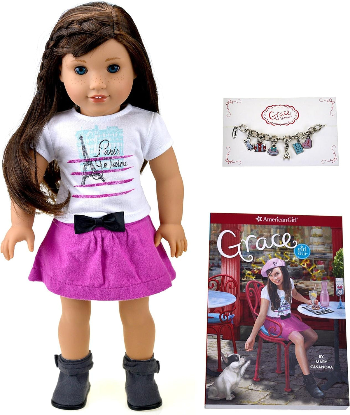 American Girl Grace  Grace Doll and Paperback Book  American Girl of 2015