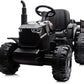 Hikiddo 24V 9Ah Ride-On Tractor for Big Kids, 400W Electric Vehicle with Remote Control - Black