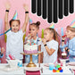 YSBJKWCF 20PCS Silicone Slap Bracelets for Kids - Bulk DIY Craft Project Party Favors, Customizable Snap Bands for Birthdays, Ha