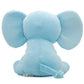 Kinrex Elephant Stuffed Animals - Stuff Animal Plush Toy For Babies Girls Boys, Elephants Plushie Teddy Bear Toys For Birth Stats Baby Shower Infant Newborn Boy & Girl, Blue Measures 9 Inches