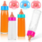 7 Pcs Baby Doll Bottles Accessories Disappearing Doll Feeding Set Milk And Juice Bottles With Toy Pacifier Baby Doll Gift Doll B