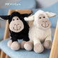Mr Vivicare 6.5'' White/Cream Sheep Stuffed Animals For Boys And Girls,Soft And Adorable Lamb Plush Toys For Newborn Babies,Grea