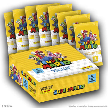 Panini Super Mario Trading Cards - Box Of 18 Sleeves