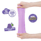 Oosh Cotton Candy Large Foil Bag 100G (Grape) By Zuru, Fluffy Slime, Stretch Slime, Grows 3000% In Size, Slime For Girls And Kids (Purple)