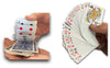 Hat Trick Magic Card Illusions for Beginner to Professional Wizards - Appearing, Teleporting, Transforming Miracles (Blue Invisi