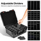 Card Storage Box For Graded Sports Cards - Extra Large Baseball Card Storage Box With 16 Dividers For Psa Bgs Sgc | Waterproof T