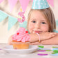 FAMGift Birthday Candles - Number 2 Candle, Butterfly Birthday Candles for Cake, Birthday Party Decorations, Theme Party Supplie