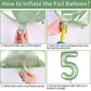 Biapian 40 Inch Sage Green Number 50 Balloons, Large Foil Number 5 & 0 Balloons With 18'' Olive Green Heart Balloon For 50Th Yea