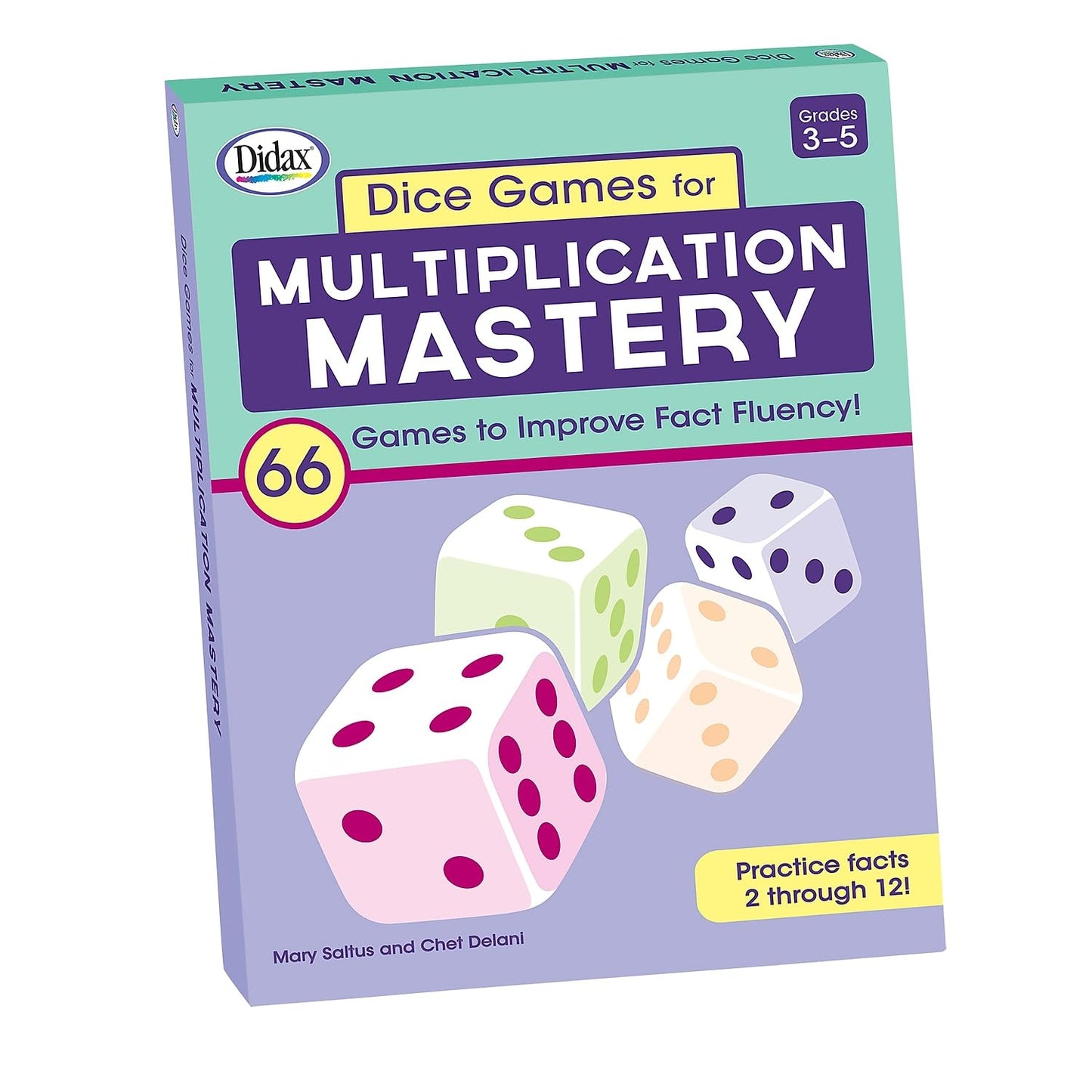 Didax Educational Resources Dice Games for Multiplication Mastery Medium