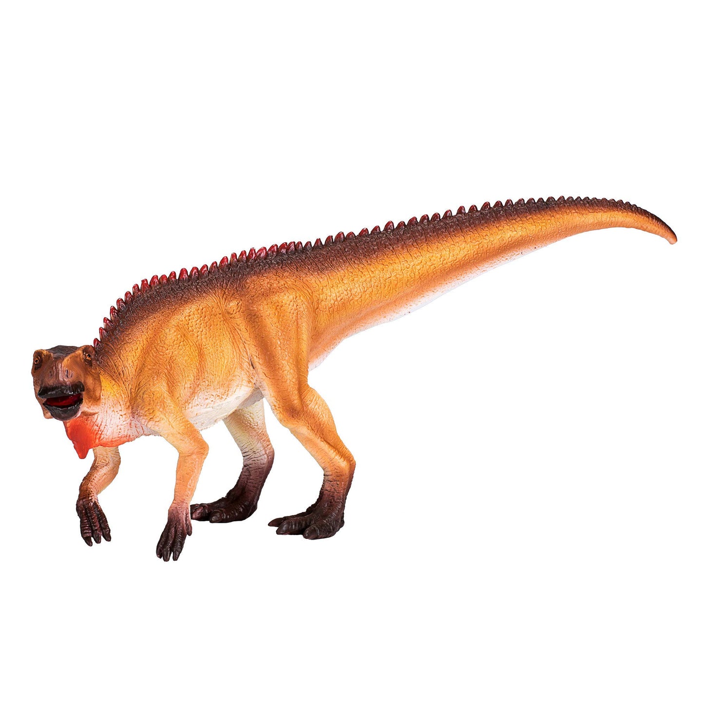 Mojo Deluxe Mandschurosaurus Duck-Billed Realistic Dinosaur Hand Painted Toy Figurine, 9.8 X 2.8 X 4.3