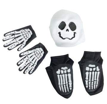 Fun World Boys Costumes Baby Totally Skelebones, Black/White, Small 3T - 4T Us