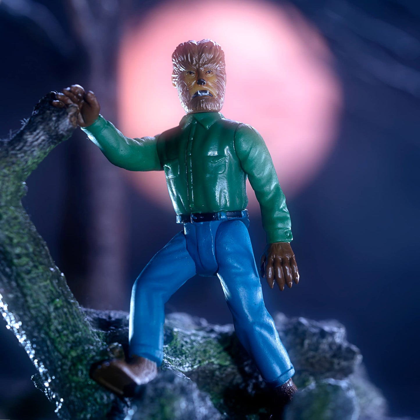 Super7 Universal Monsters The Wolf Man - 3.75' Universal Monster Movies Action Figure Classic Movie Collectibles And Retro Toys