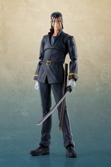TAMASHII NATIONS - Rurouni Kenshin: Meiji decorative replica bladesman Romantic Story - Hajime Saito  Bandai Spirits S.H.Figuarts Action Figure