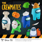 Crewmate Figures | 8 Collectibles In 1 Box | Merch Incl. The Peeled And The Clogged | 2 Hidden Impostors | Mini Toys With 5 Addl