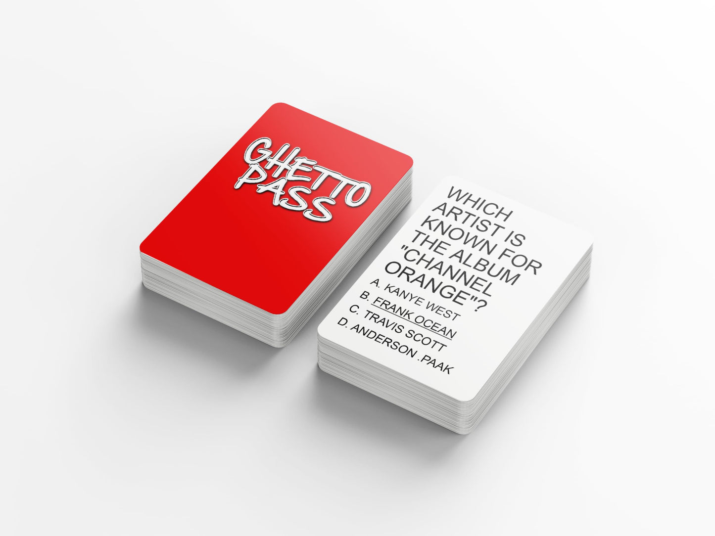 Ghetto Pass 2 : Trivia Game Celebrating Black Culture - For Family Game Nights and Fans of Black Excellence - Fun & Engaging Card Game for All Ages - Enjoy the Richness of Black History and Culture!