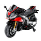 24V Kids Motorcycle Aprilia Licensed Electric Motorcycle for Kids Top Speed to 10MPH with Long Battery Life, Thread Wheels, Trai