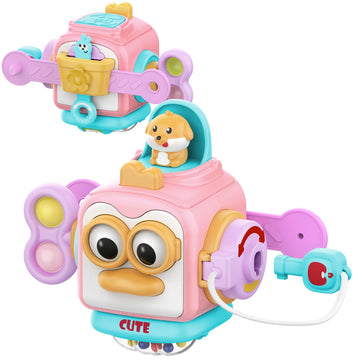 Soonyang Toddler Toys, Busy Board For 1 Year Old, Montessori Toys For Babies 12-36 Months, Sensory Toys For Toddlers 1-3, One Ye