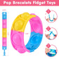 24 Pcs Pop Bracelets Fidget Toys Bulk Its Bear Bracelet Kids Party Favors Fidget Toy Pack Fidgets For Classroom Prizes Birthday Goodie Bag Stuffers Sensory Toys For Girls Boys