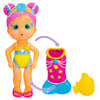 Bloopies Mermaids Magic Tail Melodie - Water Toy With Removable Pink And Yellow Mermaid Tail, For Girls And Kids 18M And Up