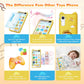 Kids Toys Phone 3.97'' Touchscreen Learning Phone Puzzle Games Christmas Birthday Gifts for Kids, Toddler Toys for Girls Age 3 4