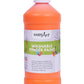 Handy Art Washable Finger Activity Paint, 16 ounce, Orange