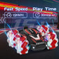 LOOZIX New Gesture Sensing RC Stunt Car with Lights Music, Hand Gesture Remote Control Car 360 Spins Double Side Twisted Glove C
