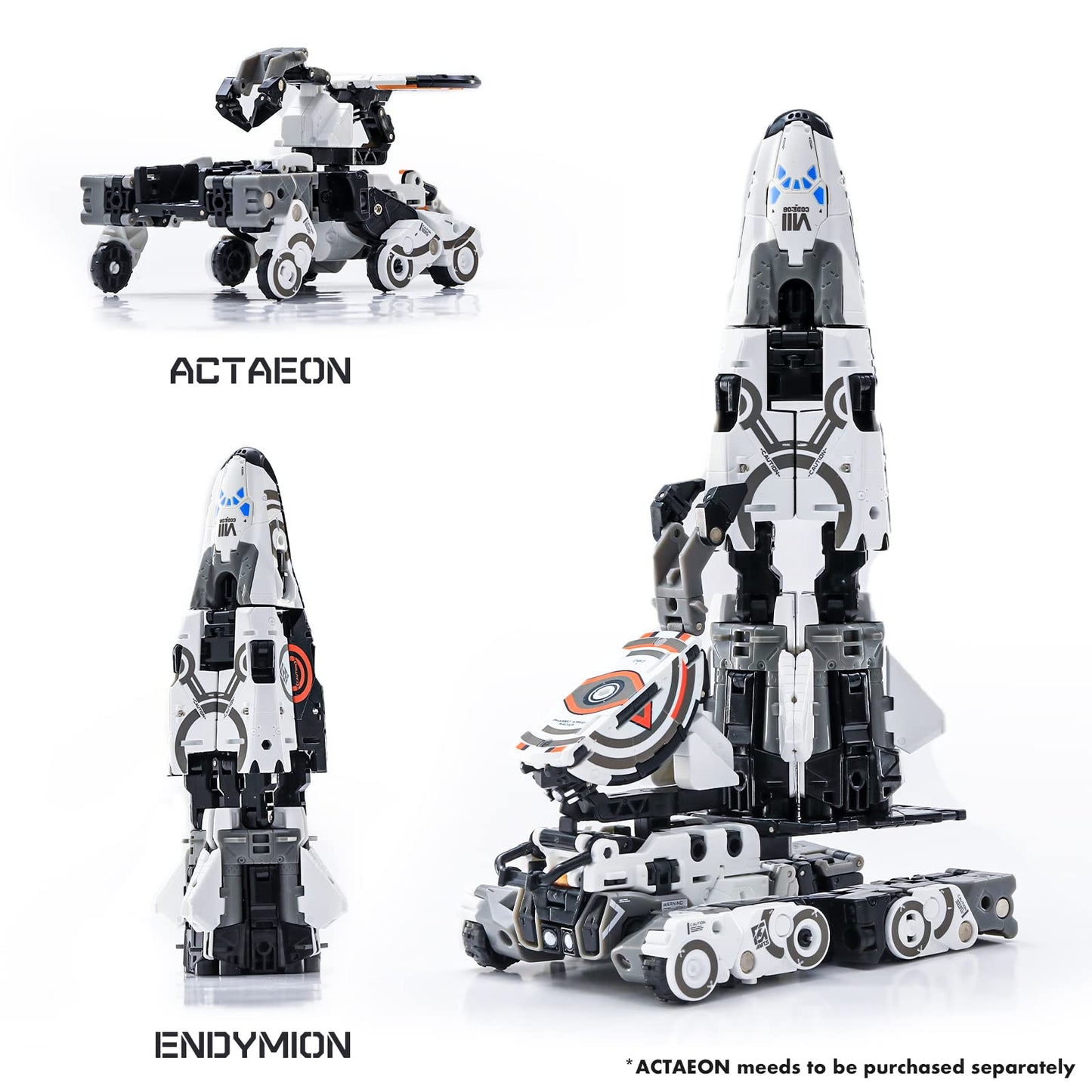 52Toys Megabox Mb-25 Endymion Deformation Toys Action Figure, Converting Toys In Mecha And Cube, Perfect Birthday Party Gift For Teens And Adults