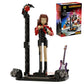 Luxeblocks Poseable Rock Star & Stage  302 Pcs Dynamic Building Set With Movable Figure