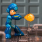 Jada Toys Mega Man Action Figure - 11.5 cm Movable Collectible, Blue, Model 253251022, with Accessories for Fans and Collectors