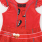 Wonderbabe Girls Rise Red Dress Descendants Costumes Little Kids Birthday Christmas Costume Kids Movie Cosplay Clothes Outfit Size 5-6T